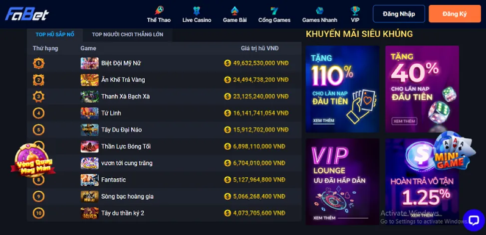 Hướng dẫn đăng nhập 35win